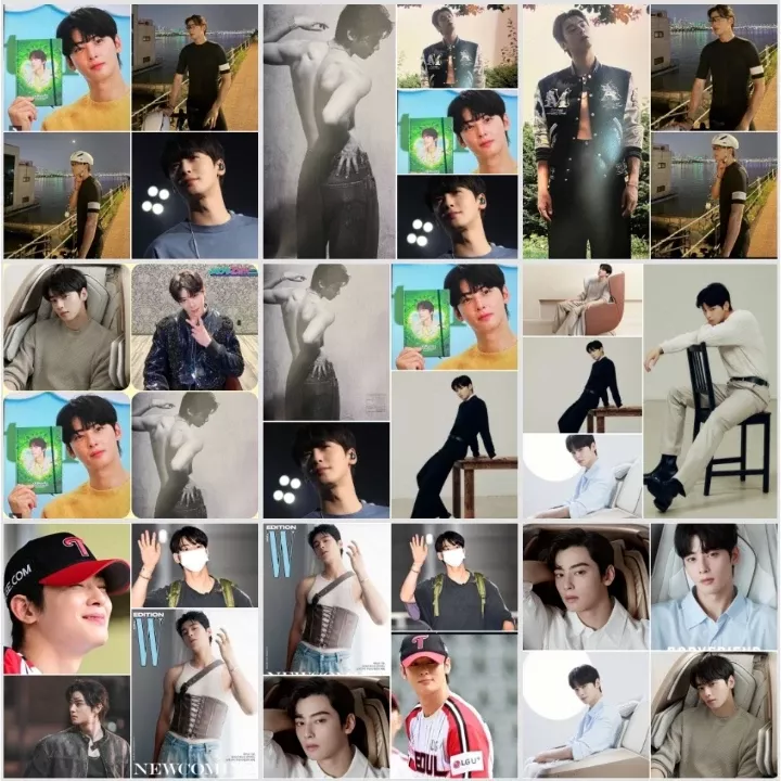 Recent activity shot of Cha Eunwoo