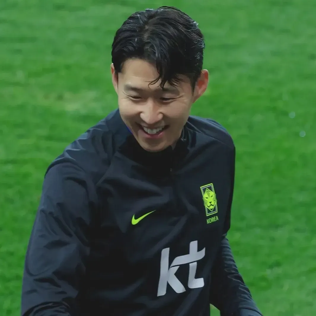 Behind-the-scenes cut of Son Heungmin
