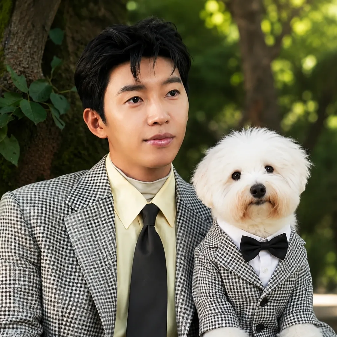 Behind-the-scenes cut of Lim Youngwoong