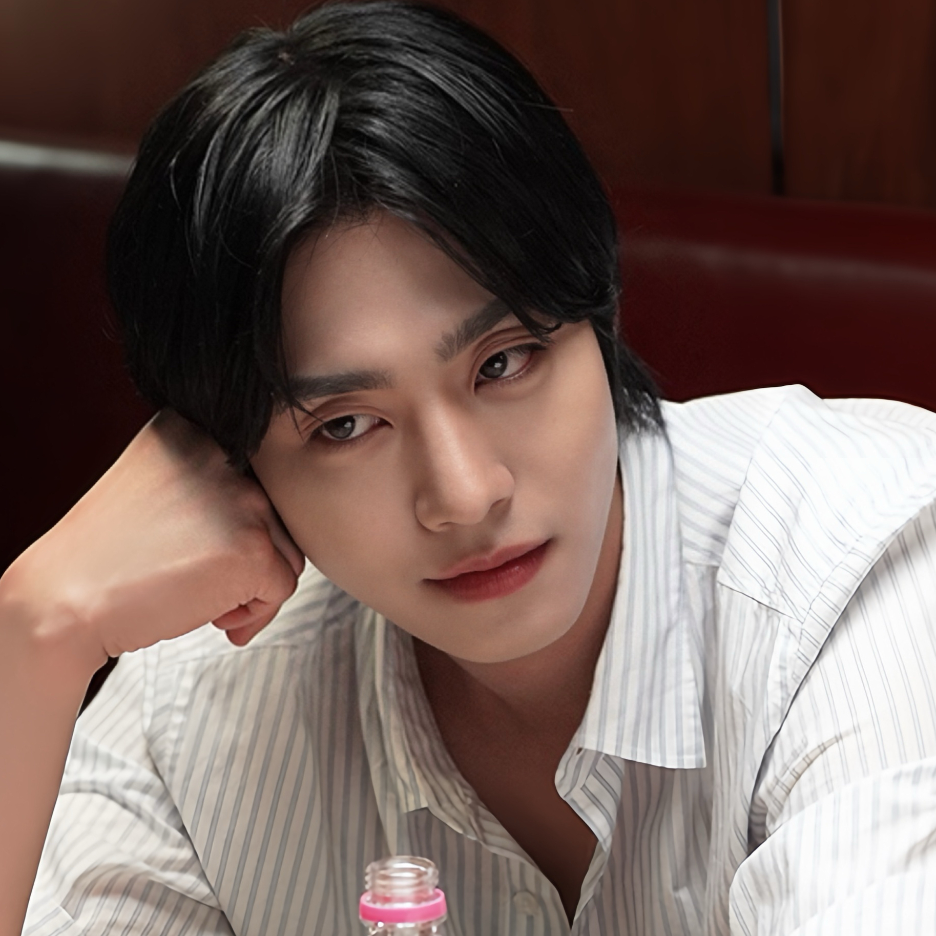 A moment captured by a fan of Ahn Hyoseop