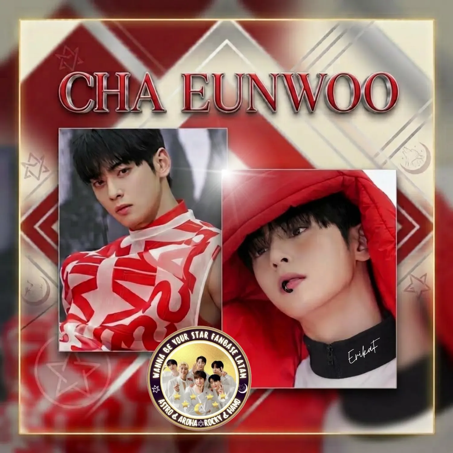 Behind-the-scenes cut of Cha Eunwoo