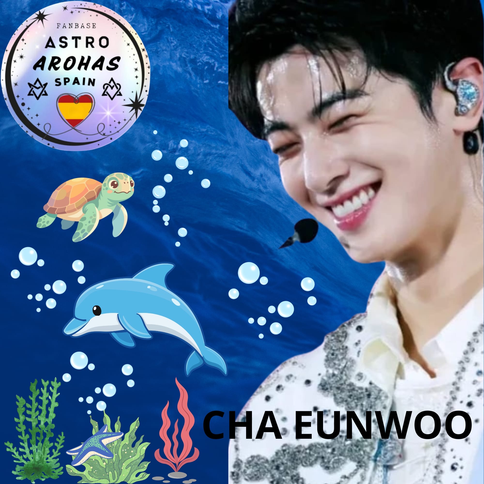 Recent activity shot of Cha Eunwoo