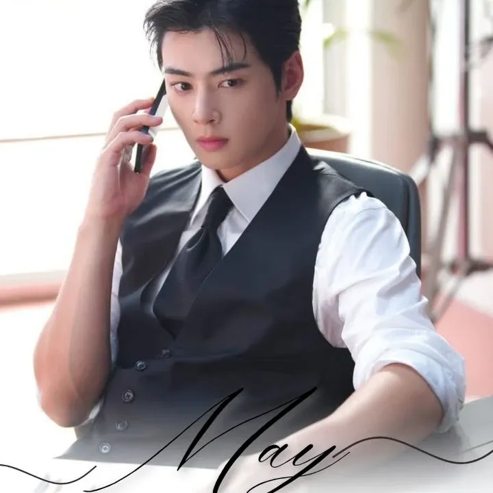 Behind-the-scenes cut of Cha Eunwoo