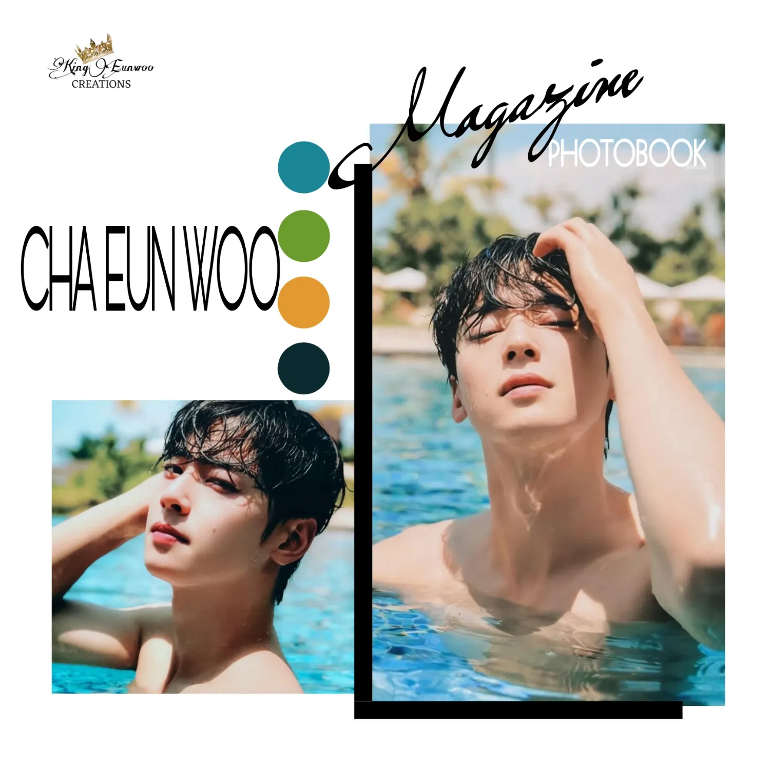Recent activity shot of Cha Eunwoo