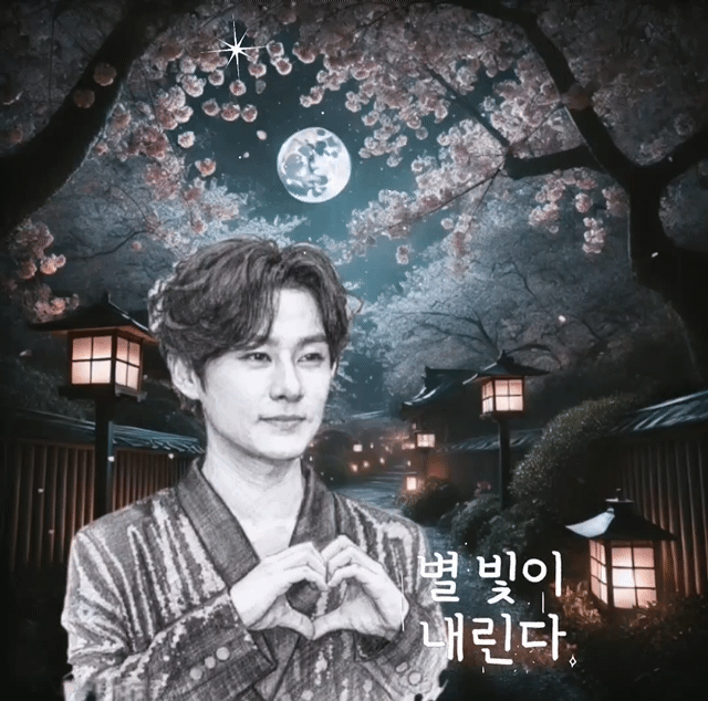 A moment captured by a fan of Kang Moonkyung