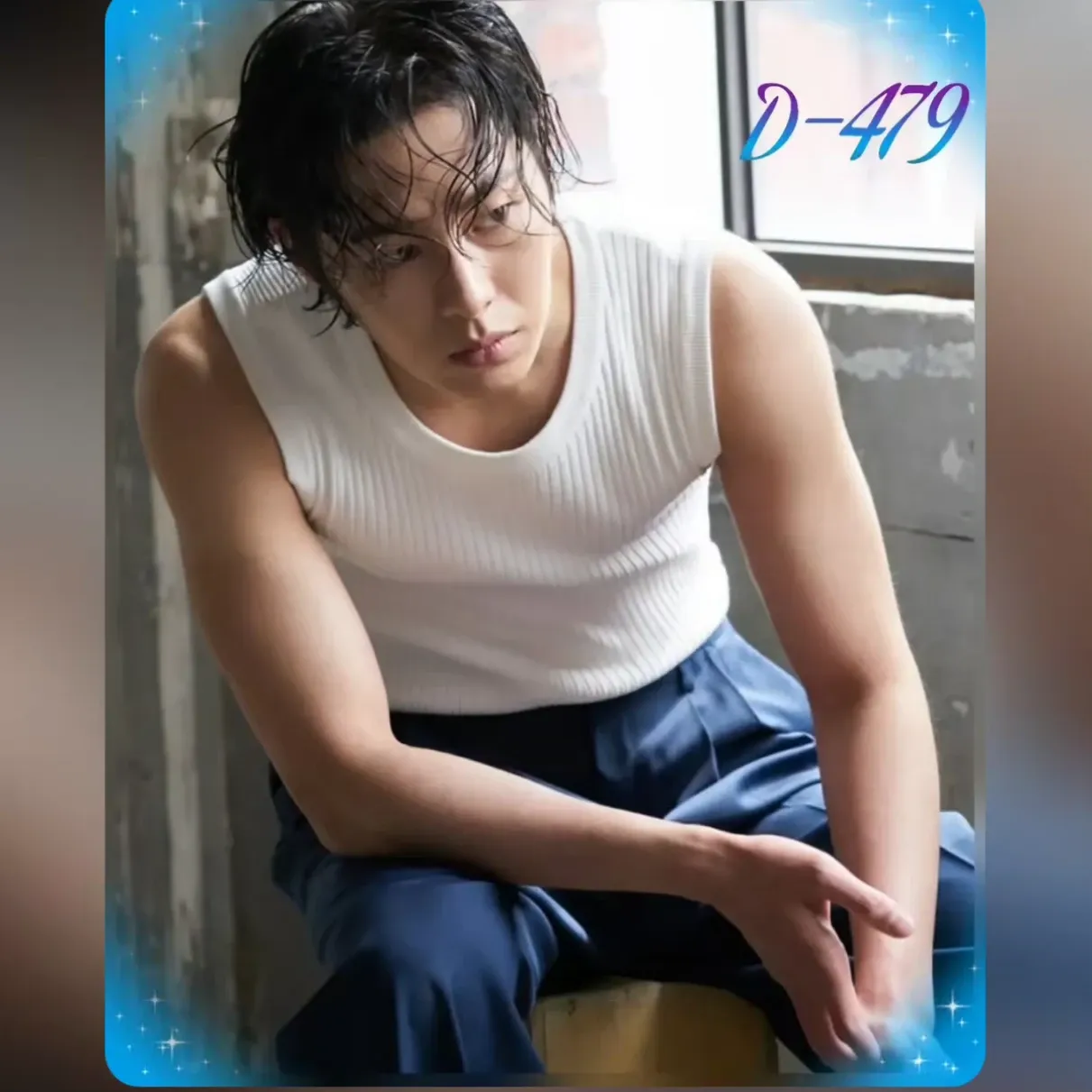 Behind-the-scenes cut of Lee Jaewook