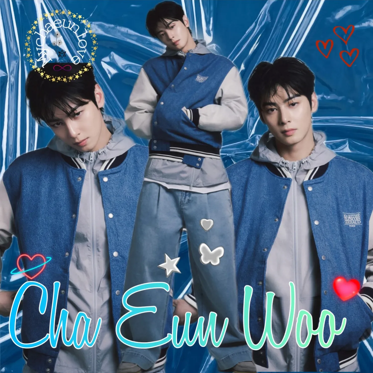 Recent activity shot of Cha Eunwoo