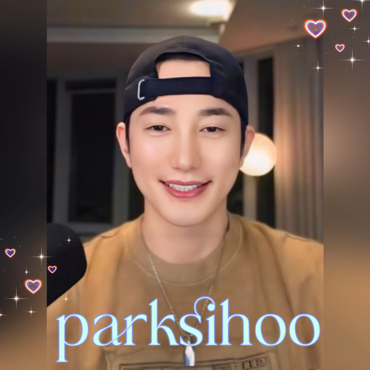 Behind-the-scenes cut of Park Sihoo