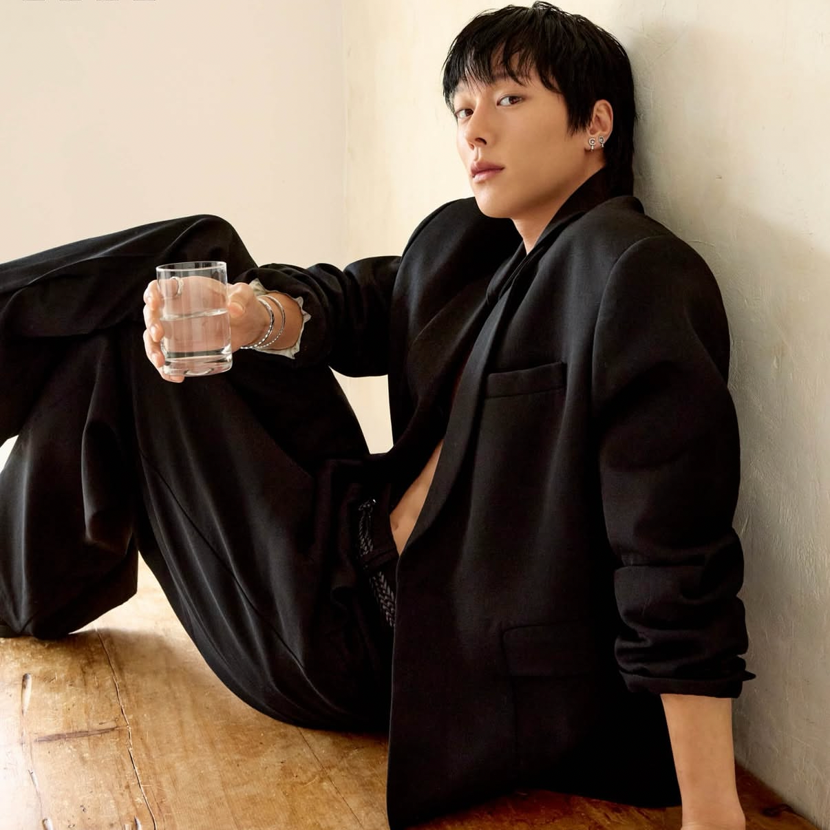 粉丝拍下的张基龙瞬间