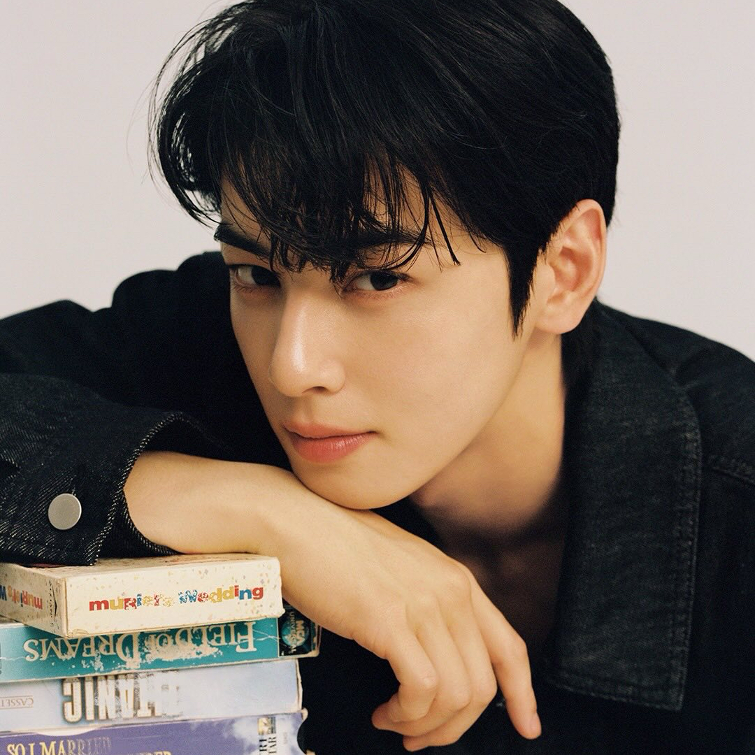 Behind-the-scenes cut of Cha Eunwoo