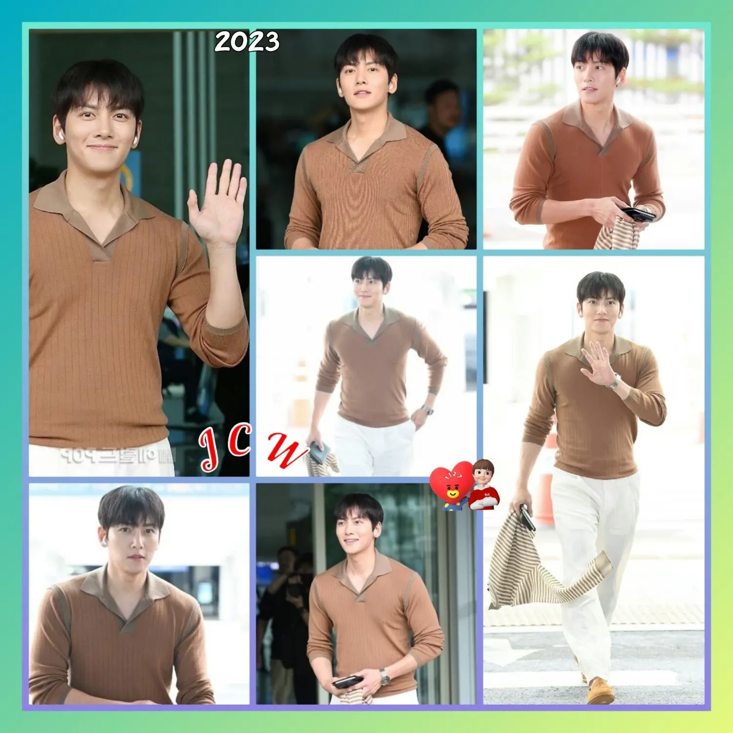 Behind-the-scenes cut of Ji Changwook