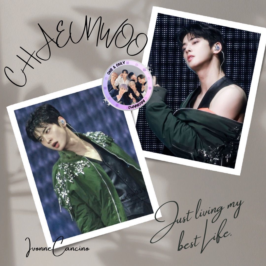 Behind-the-scenes cut of Cha Eunwoo