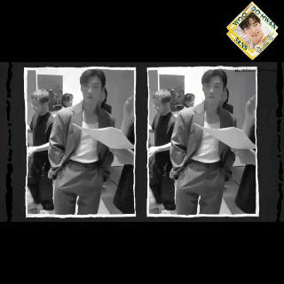 A moment captured by a fan of Woo Dohwan