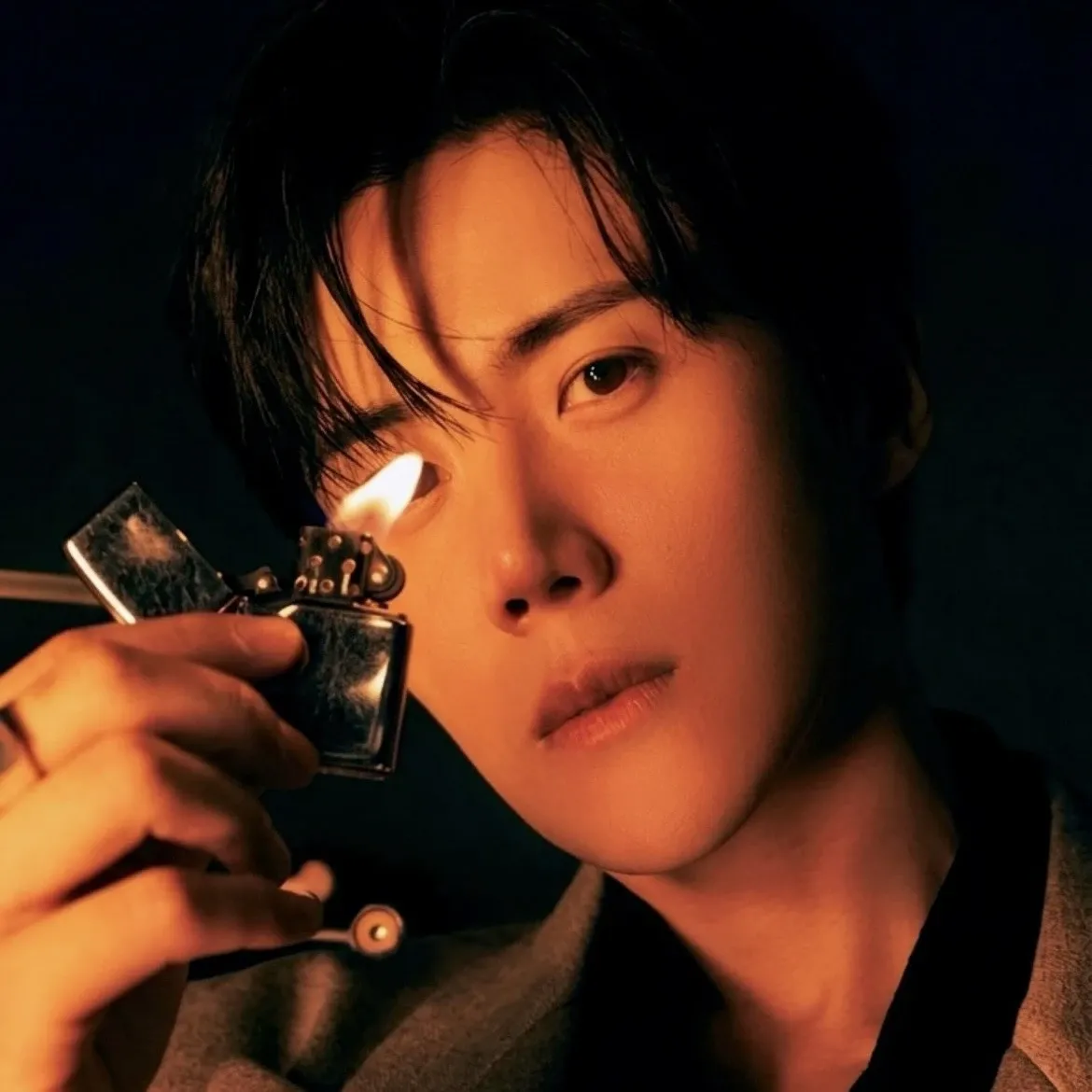 A moment captured by a fan of Kim Seonho