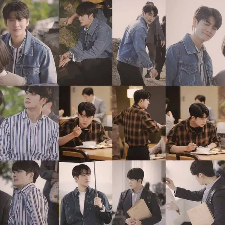 Behind-the-scenes cut of Kang Taeoh