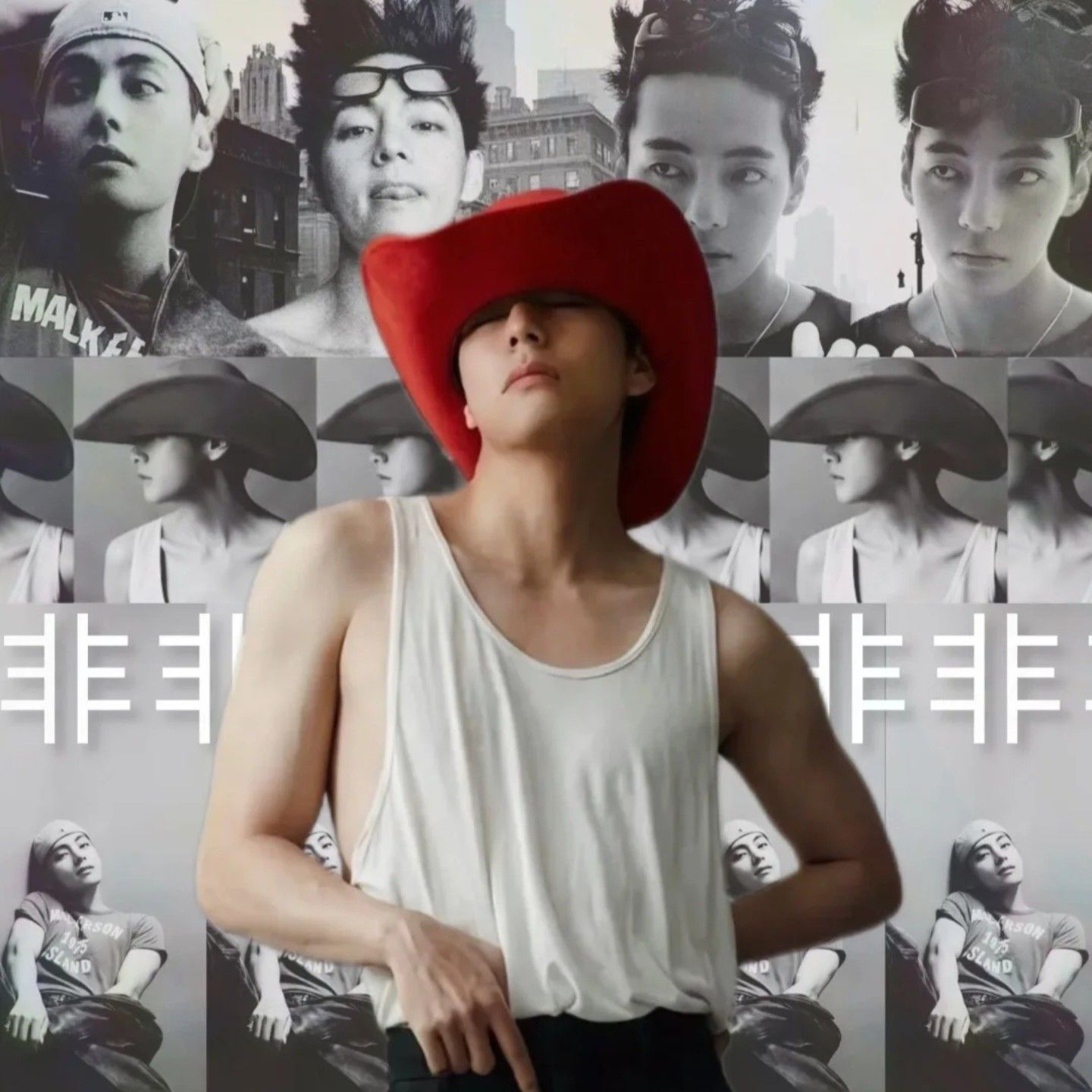 Behind-the-scenes cut of Kim Taehyung (V)