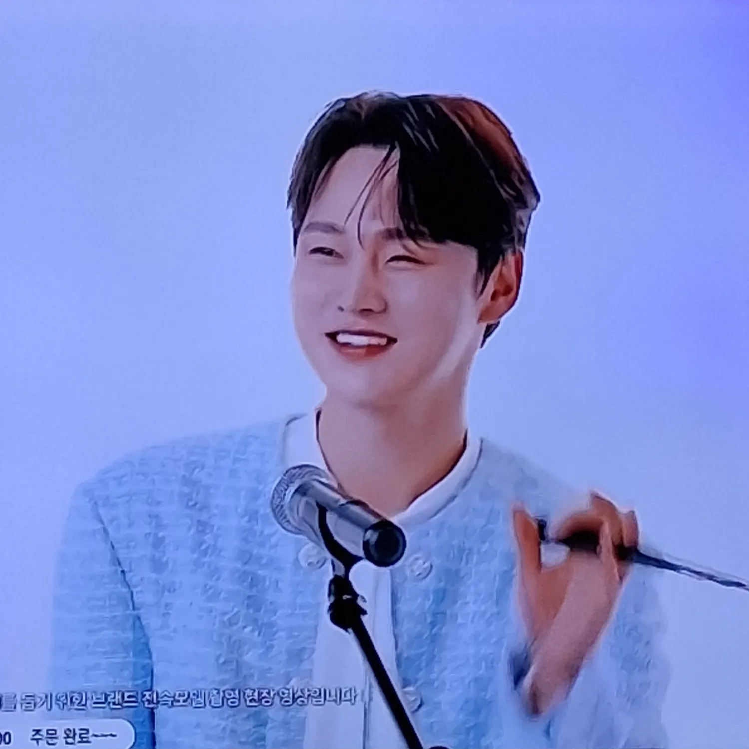 박서진의 비하인드 컷