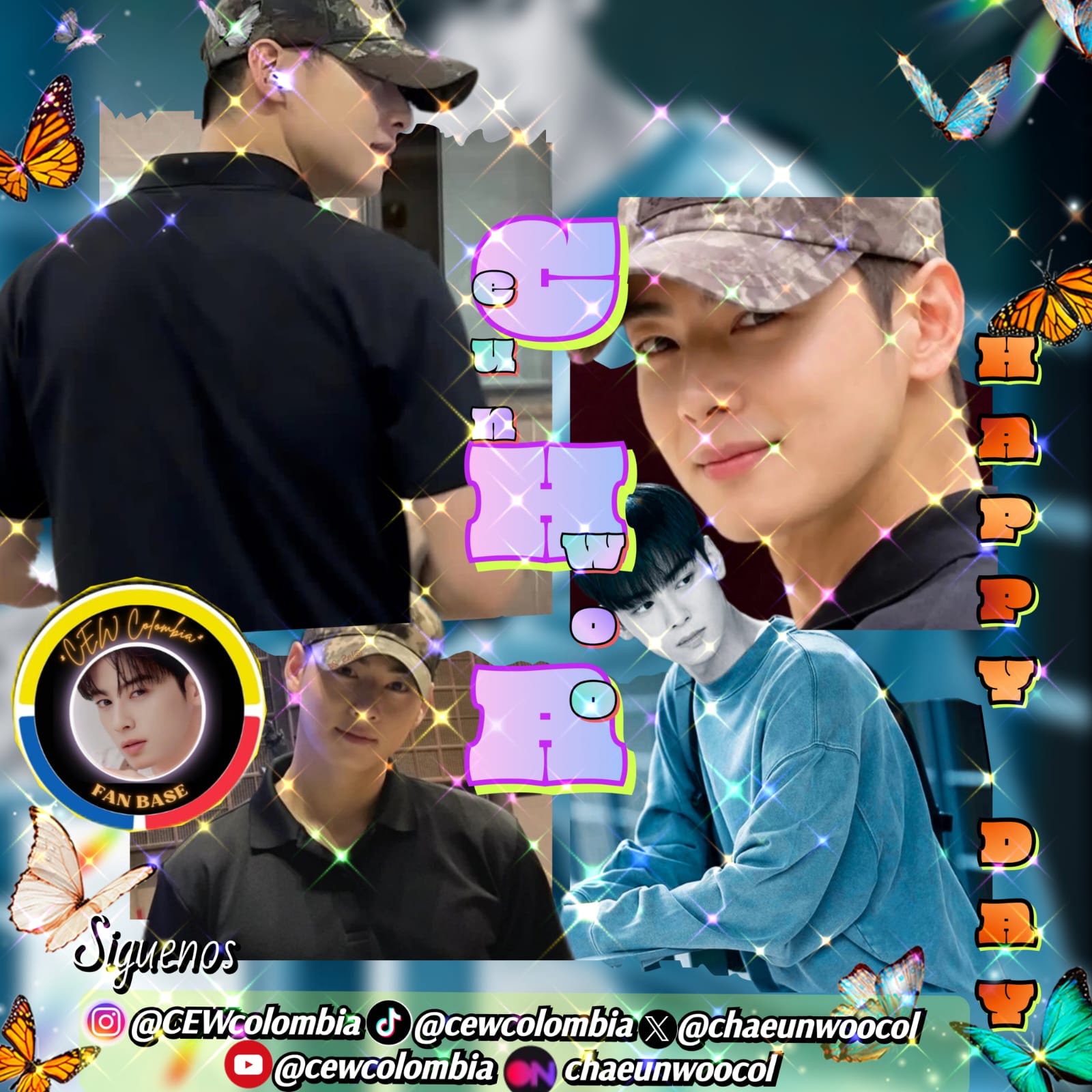 Recent activity shot of Cha Eunwoo