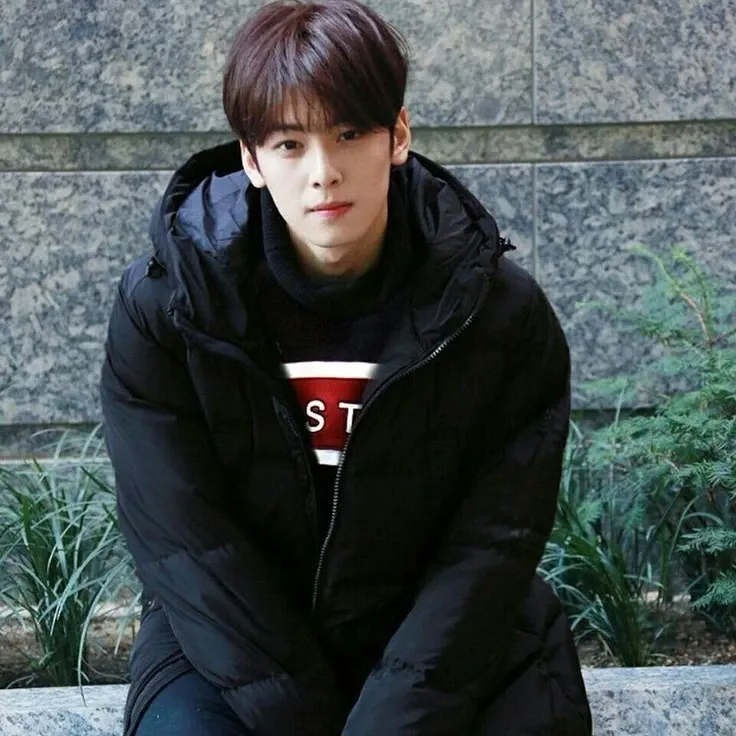 A moment captured by a fan of Cha Eunwoo