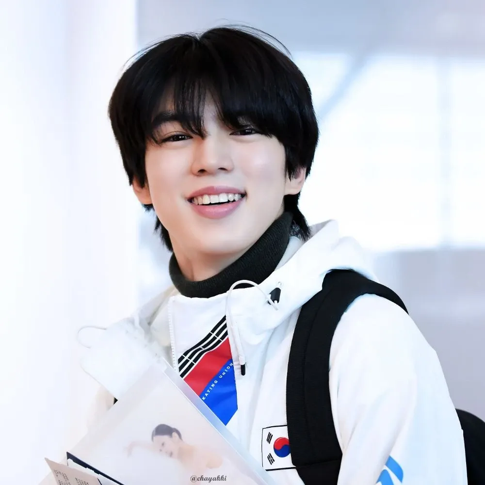 A moment captured by a fan of Cha Junhwan