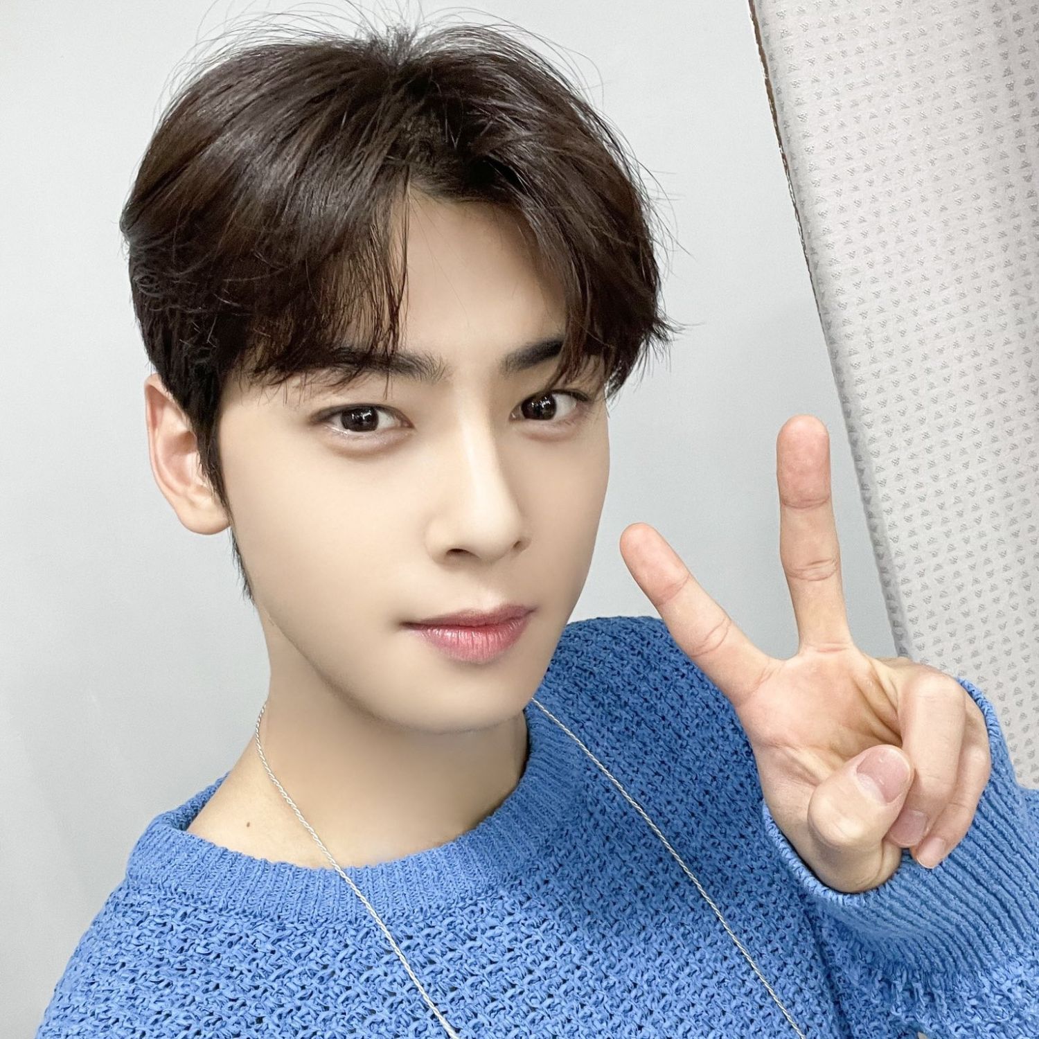 Behind-the-scenes cut of Cha Eunwoo