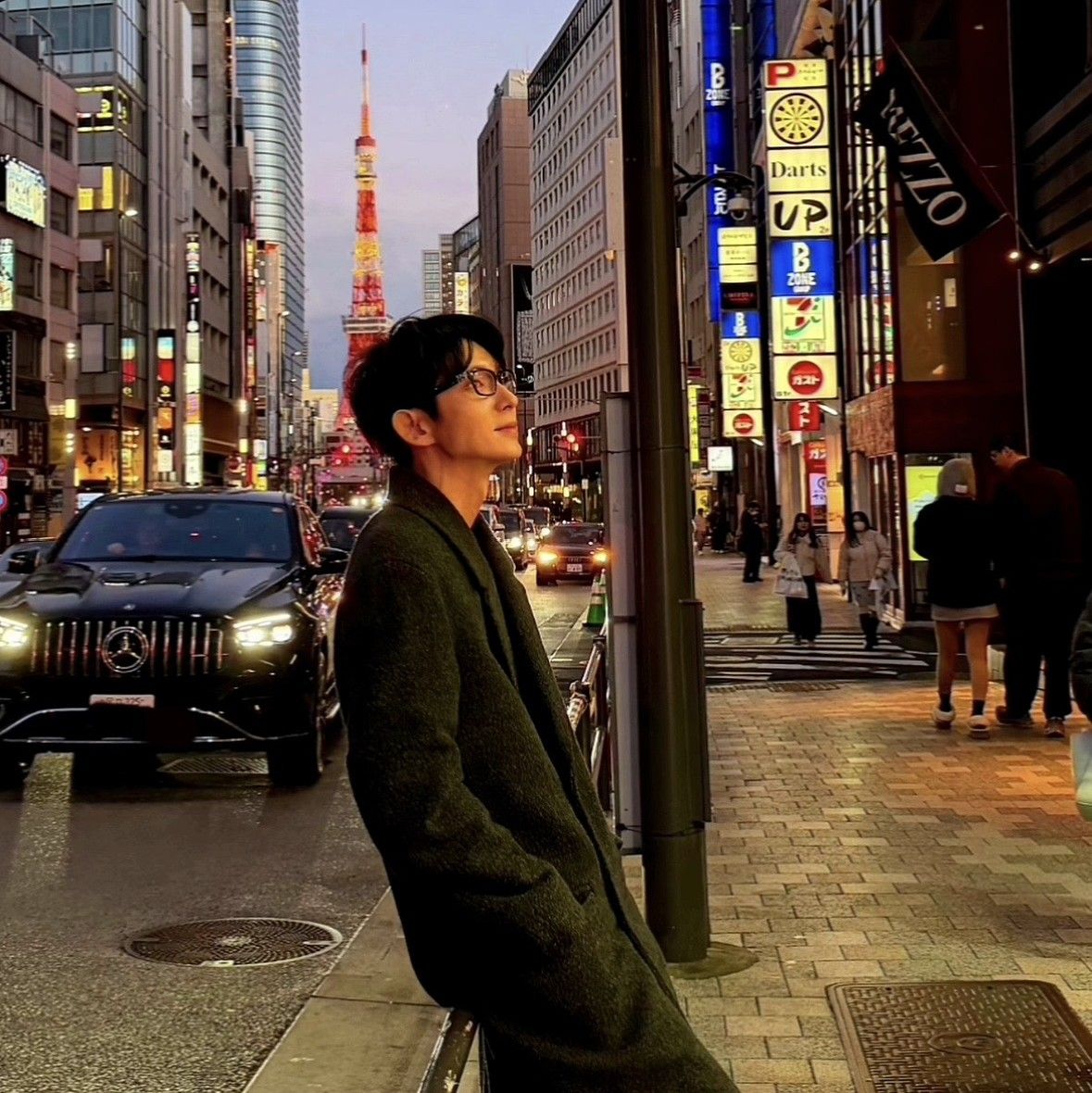 粉絲拍下的李準基瞬間