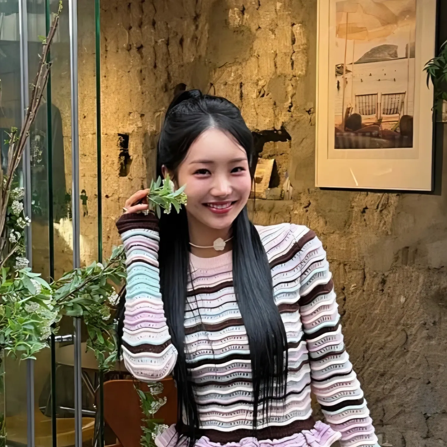 Behind-the-scenes cut of Kim Soyeon (2004)
