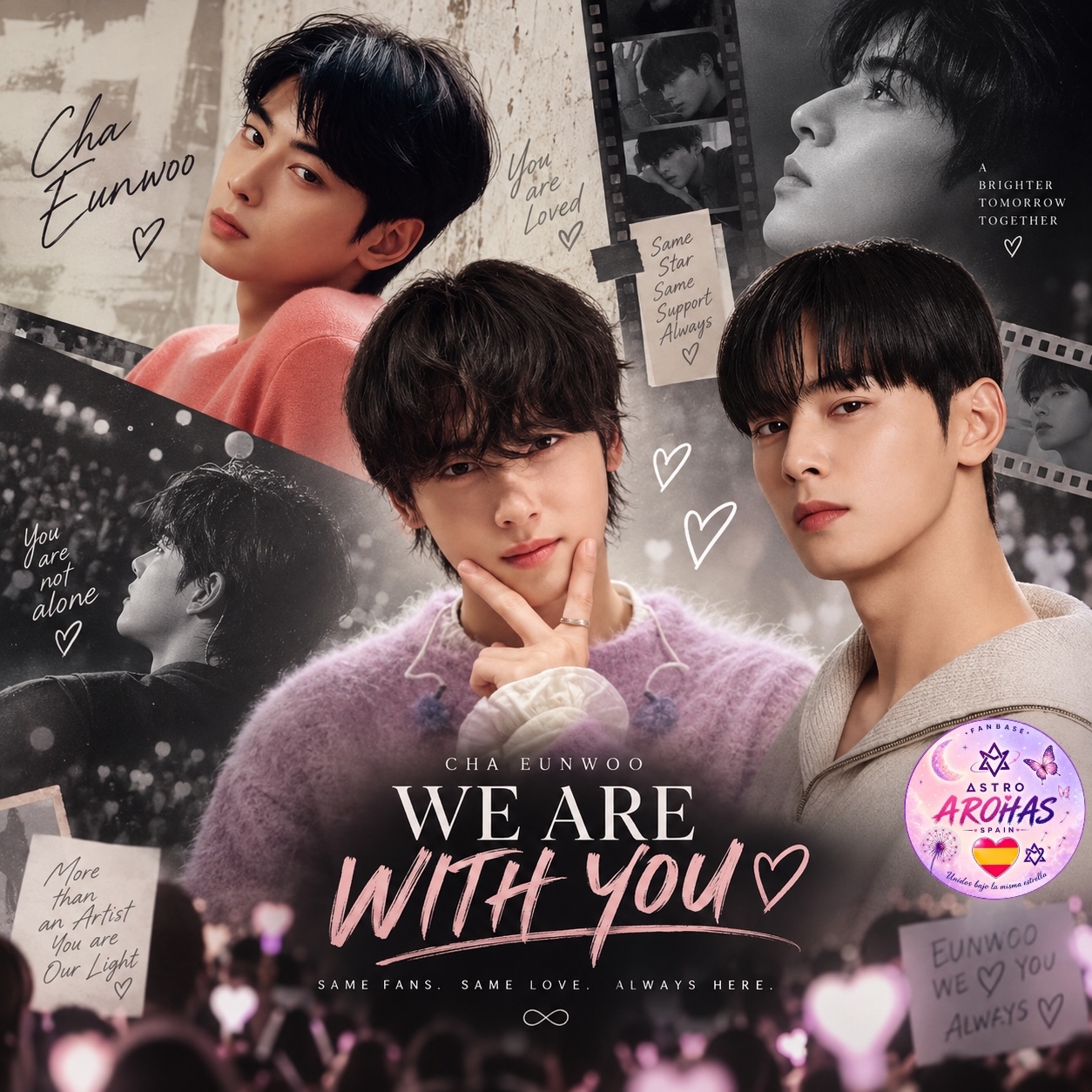 Recent activity shot of Cha Eunwoo