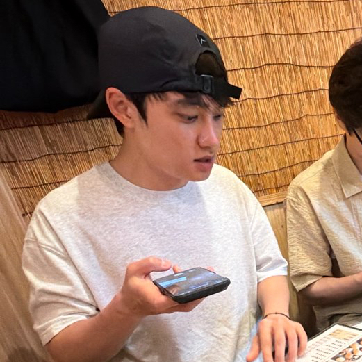 A moment captured by a fan of Doh Kyungsoo (D.O.)
