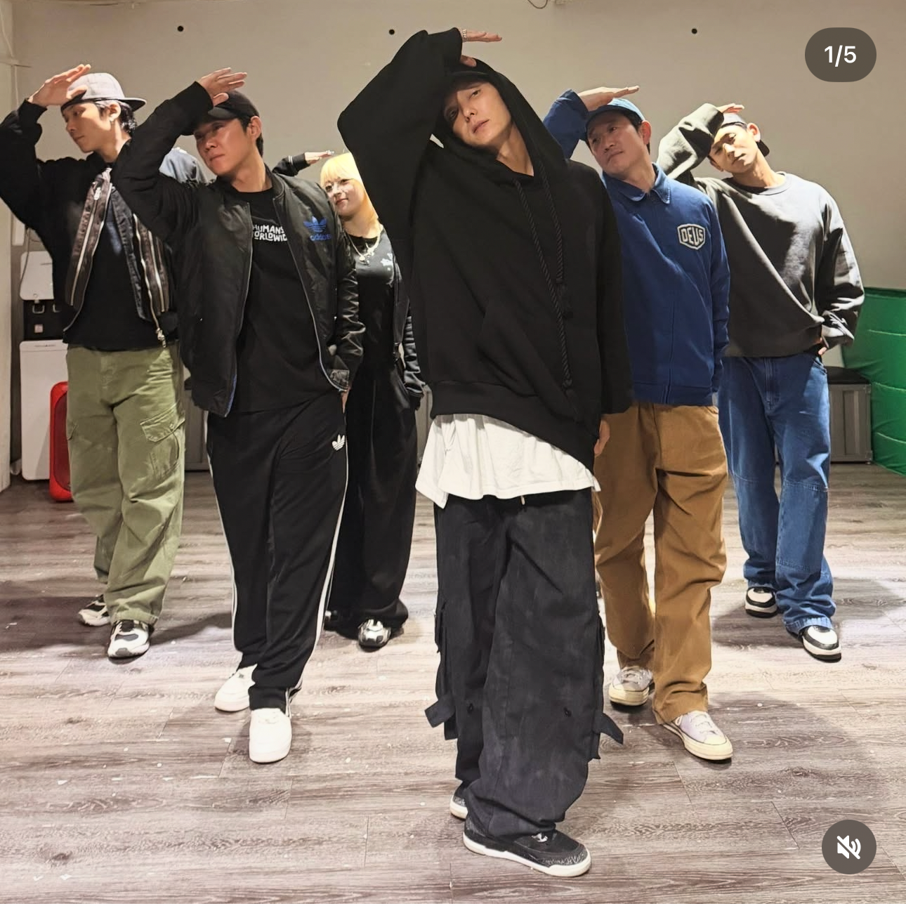 Recent activity shot of Lee Joongi