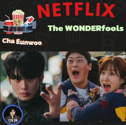 Behind-the-scenes cut of Cha Eunwoo