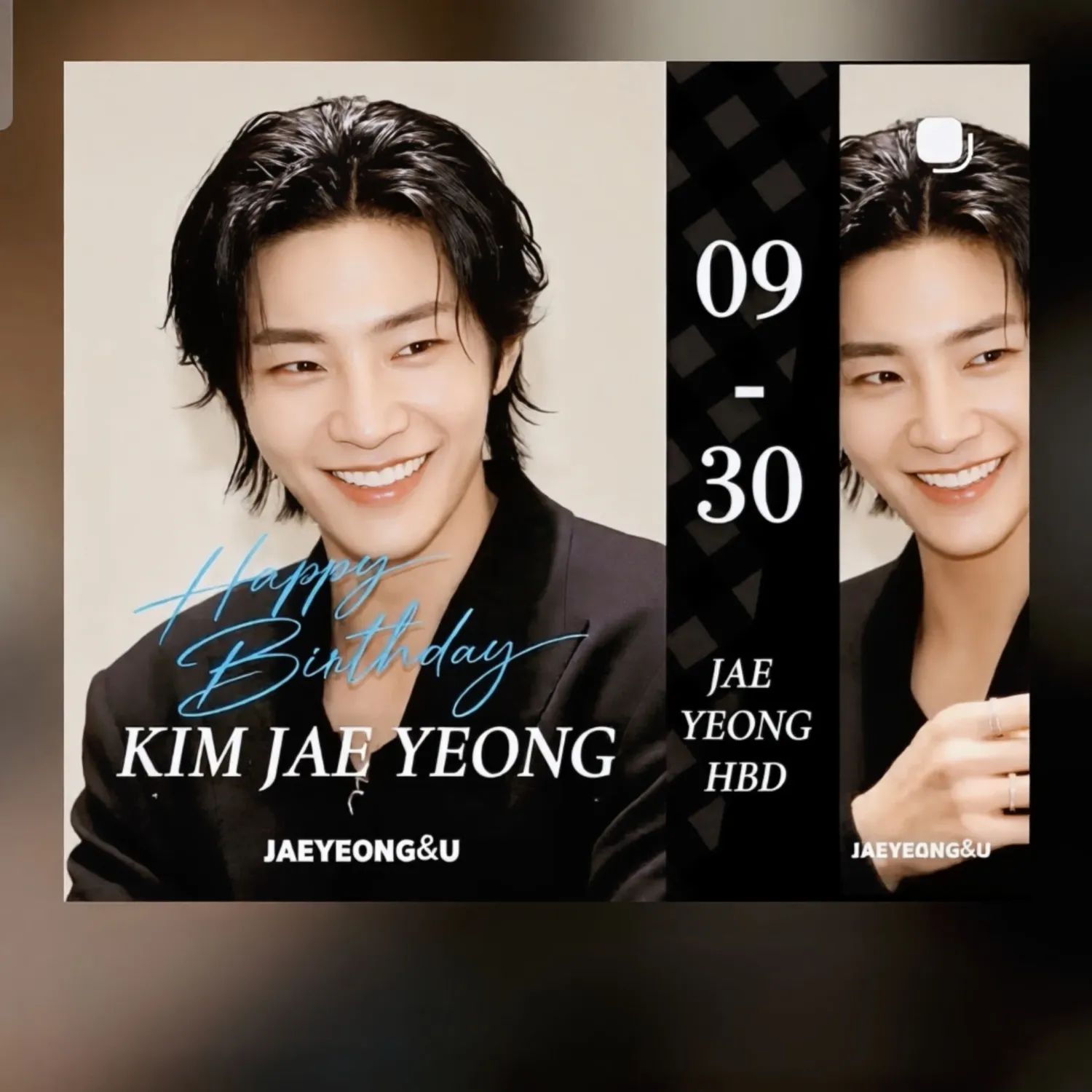 Behind-the-scenes cut of Kim Jaeyoung