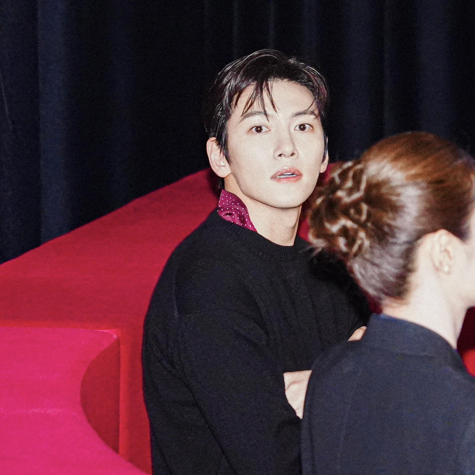 Behind-the-scenes cut of Ji Changwook