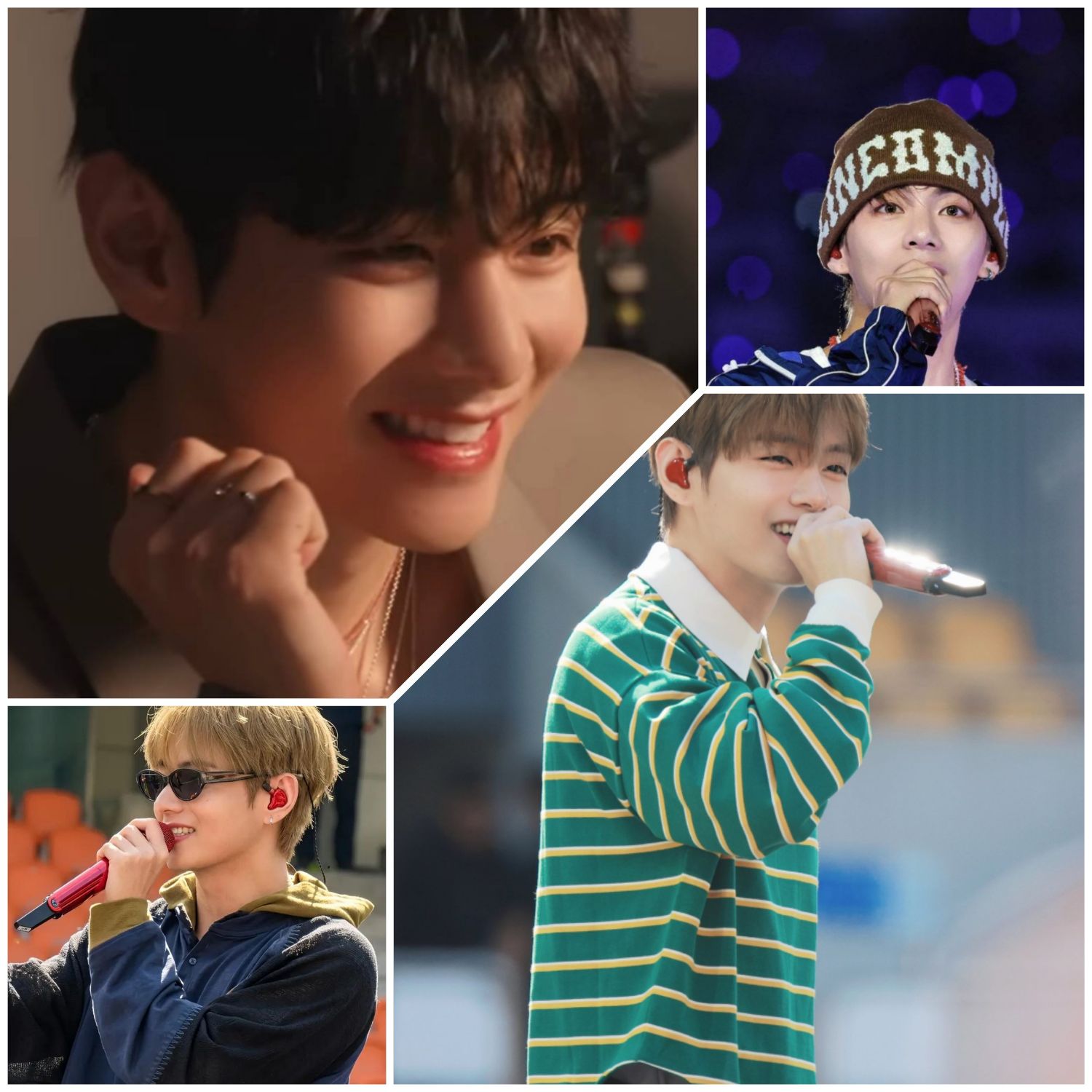 A moment captured by a fan of Kim Taehyung (V)