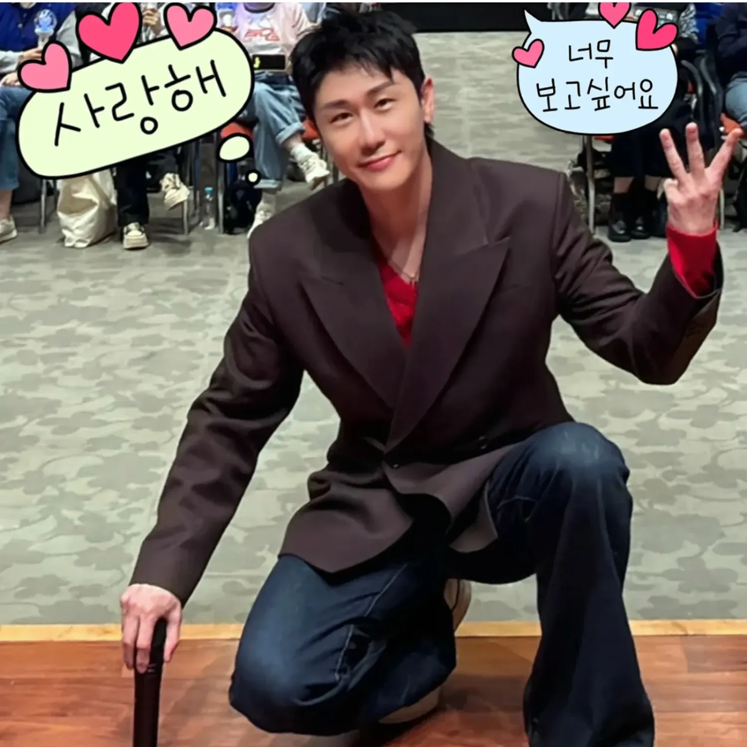 영탁의 비하인드 컷