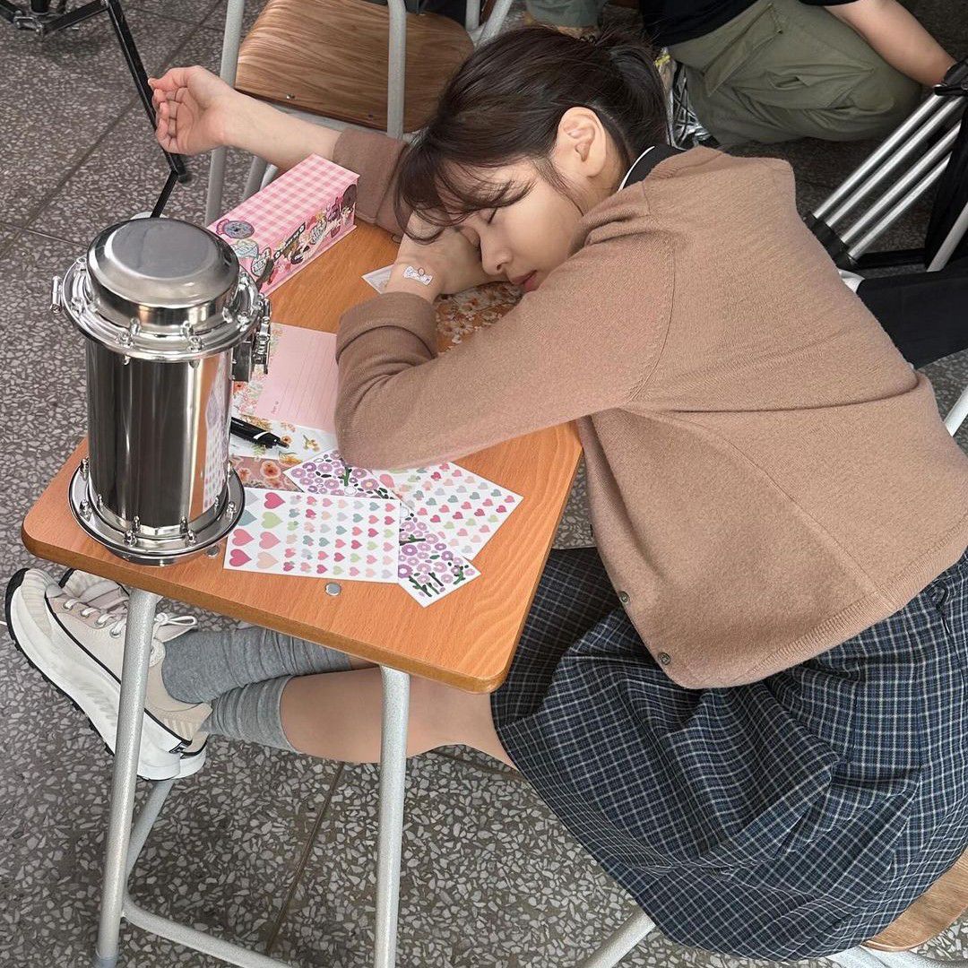 Behind-the-scenes cut of Jung Somin
