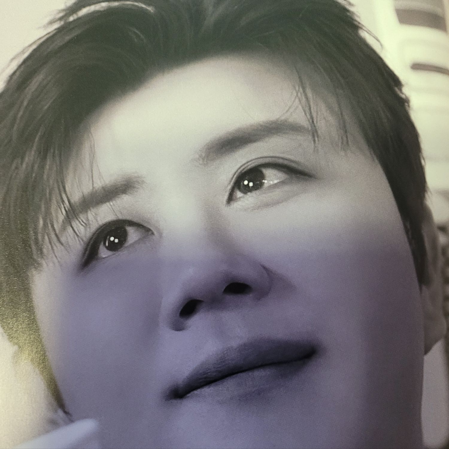 粉丝拍下的晋海成瞬间