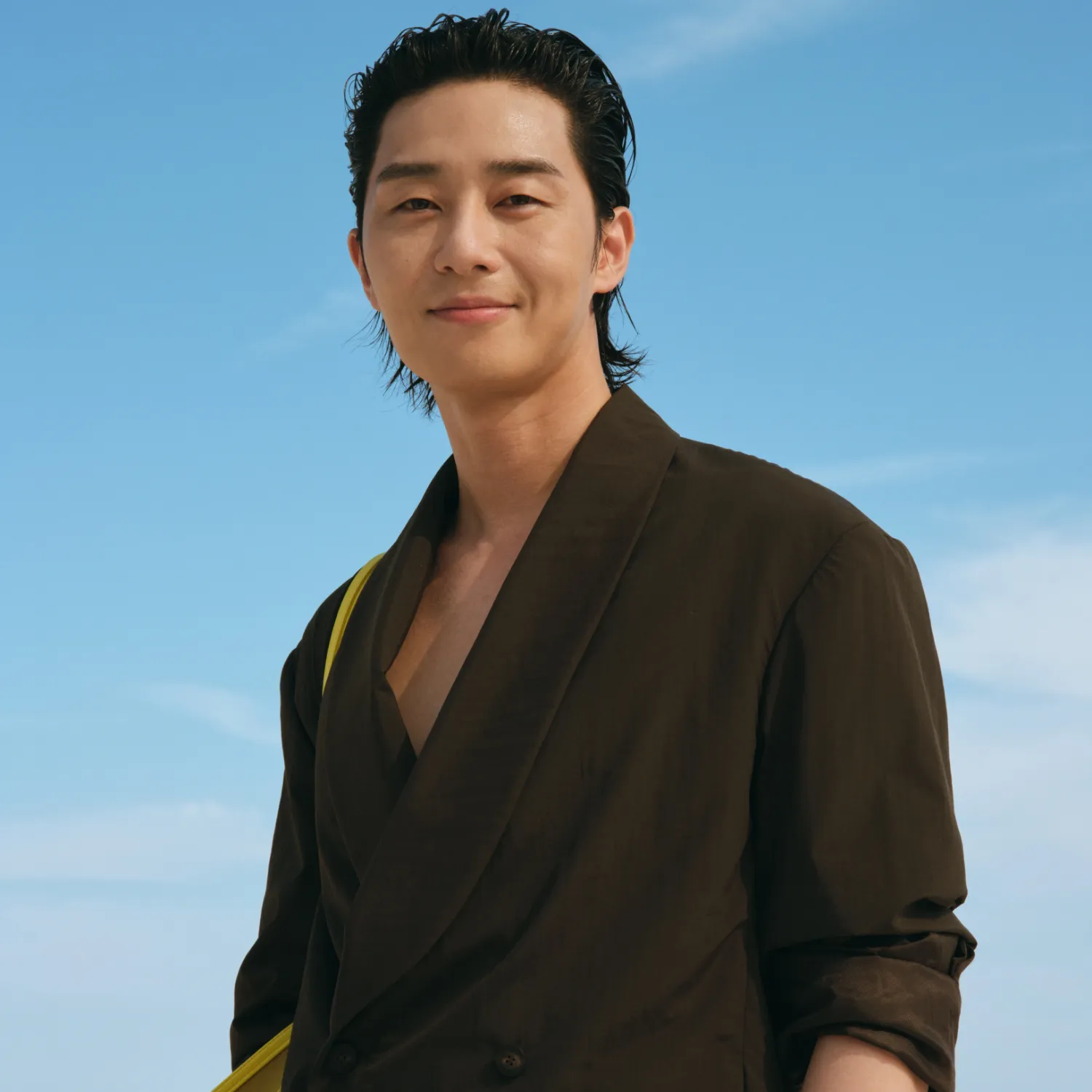 Behind-the-scenes cut of Park Seojoon
