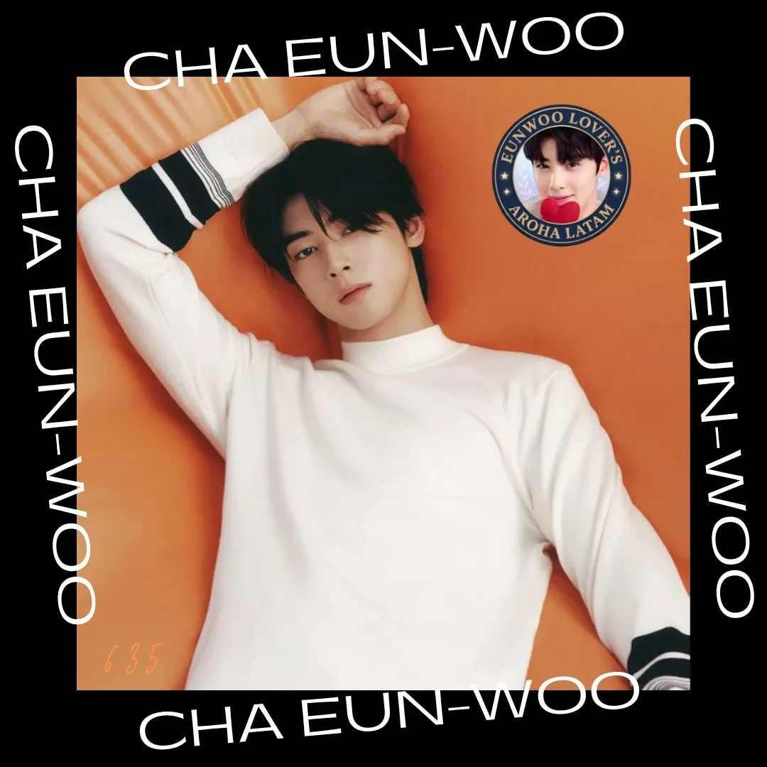 Behind-the-scenes cut of Cha Eunwoo