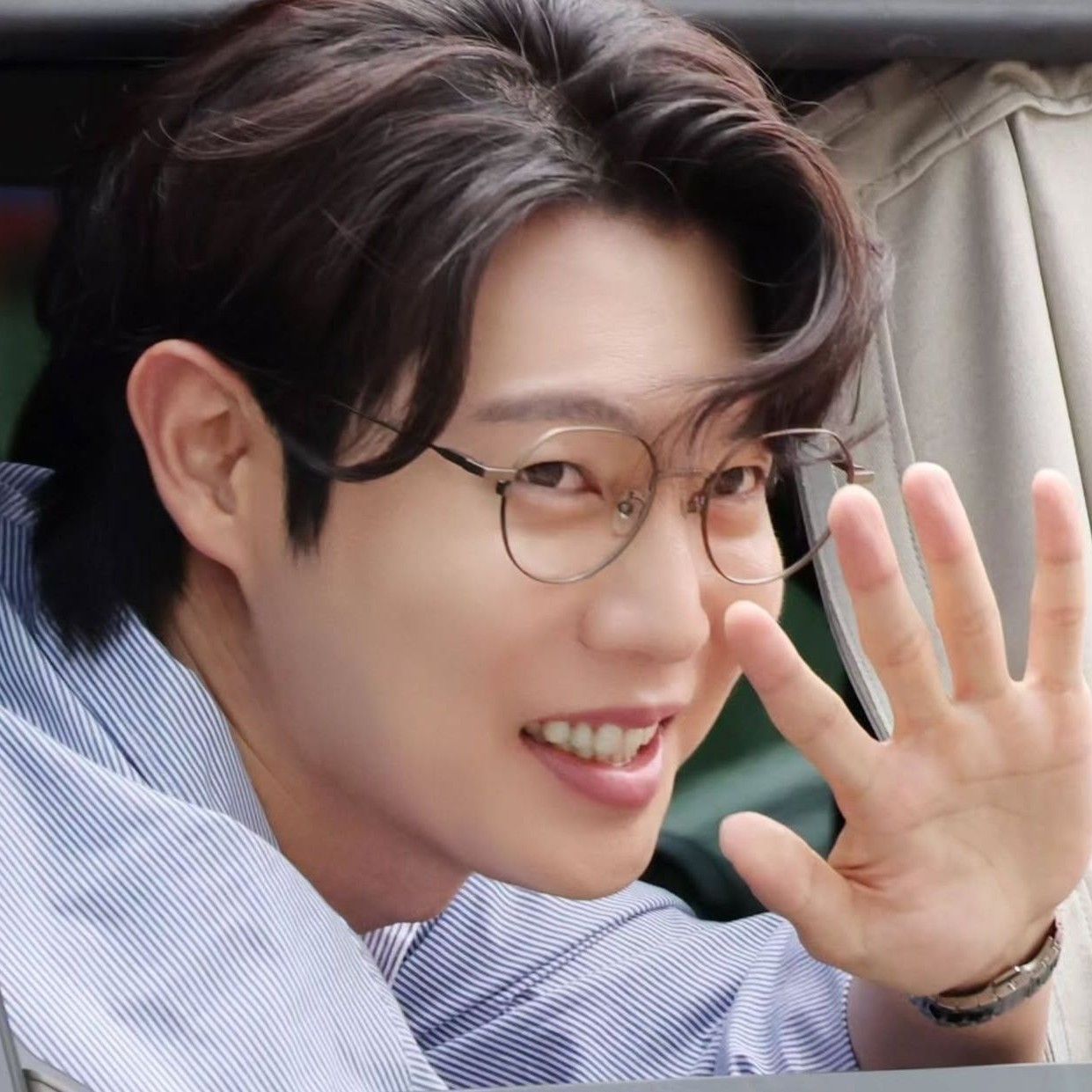 粉絲拍下的孫泰辰瞬間