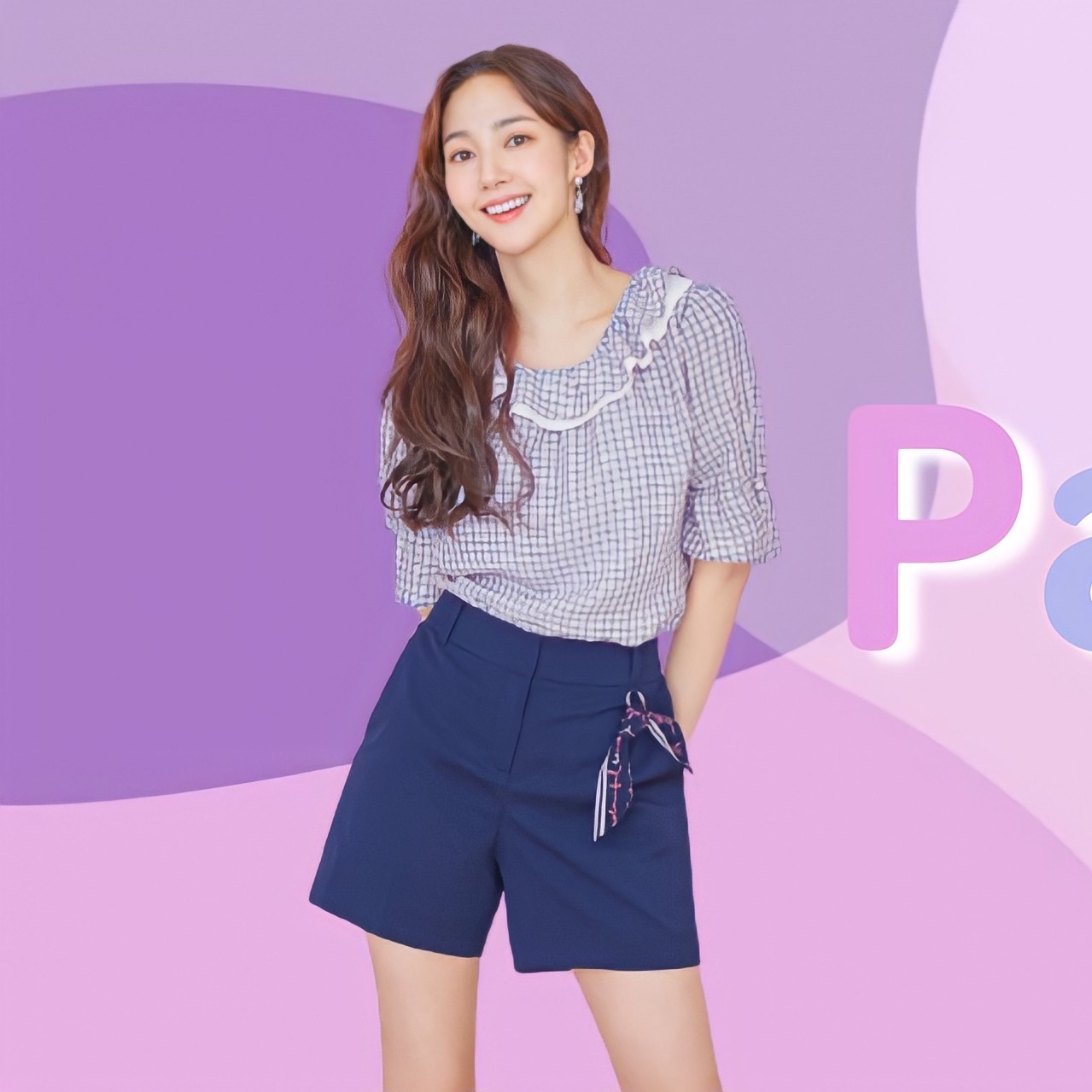 粉絲拍下的朴敏英瞬間