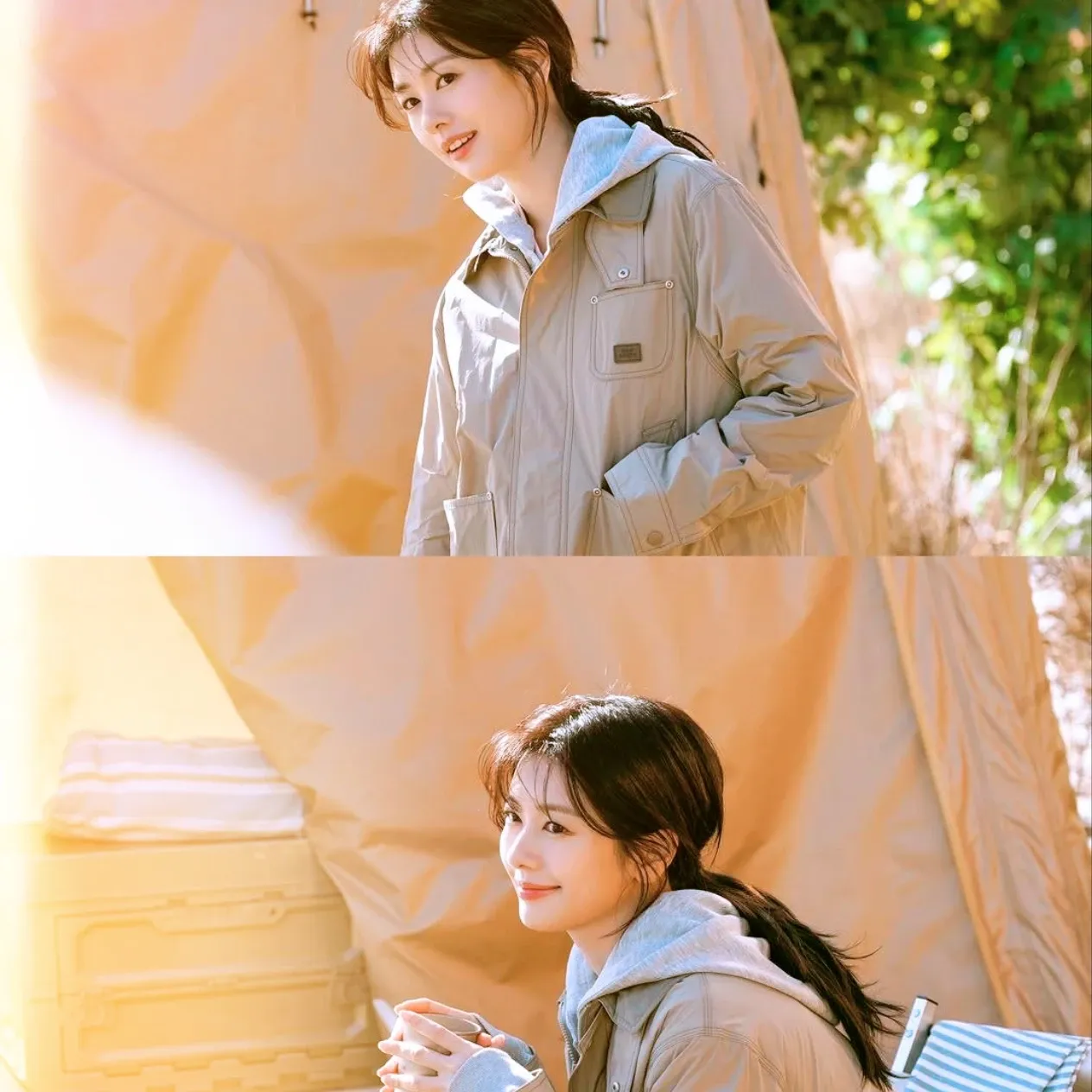 Behind-the-scenes cut of Jung Somin
