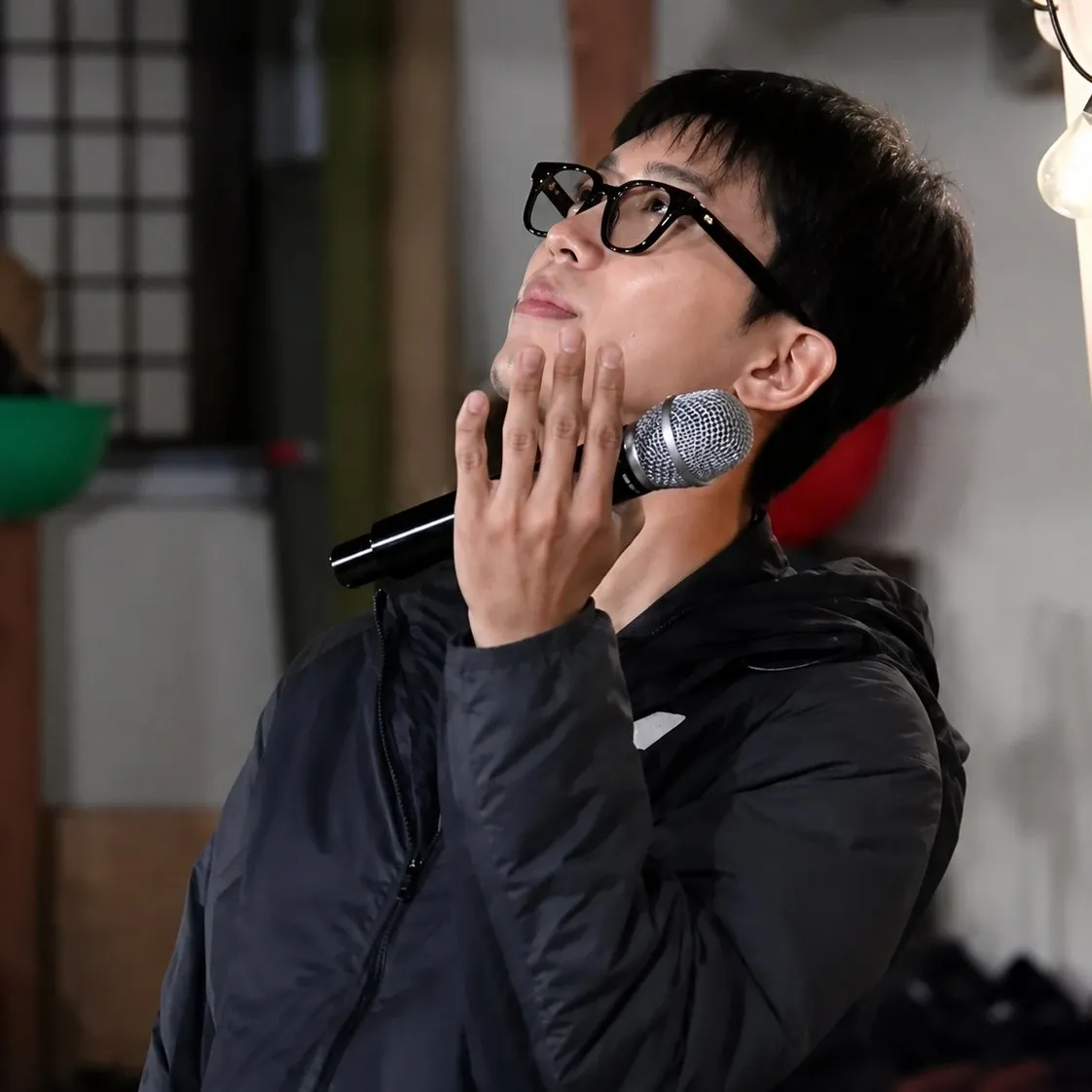 Momen yang diabadikan oleh penggemar Lim Youngwoong