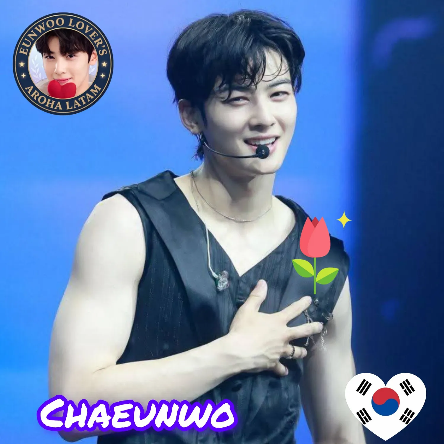 Momen yang diabadikan oleh penggemar Cha Eunwoo