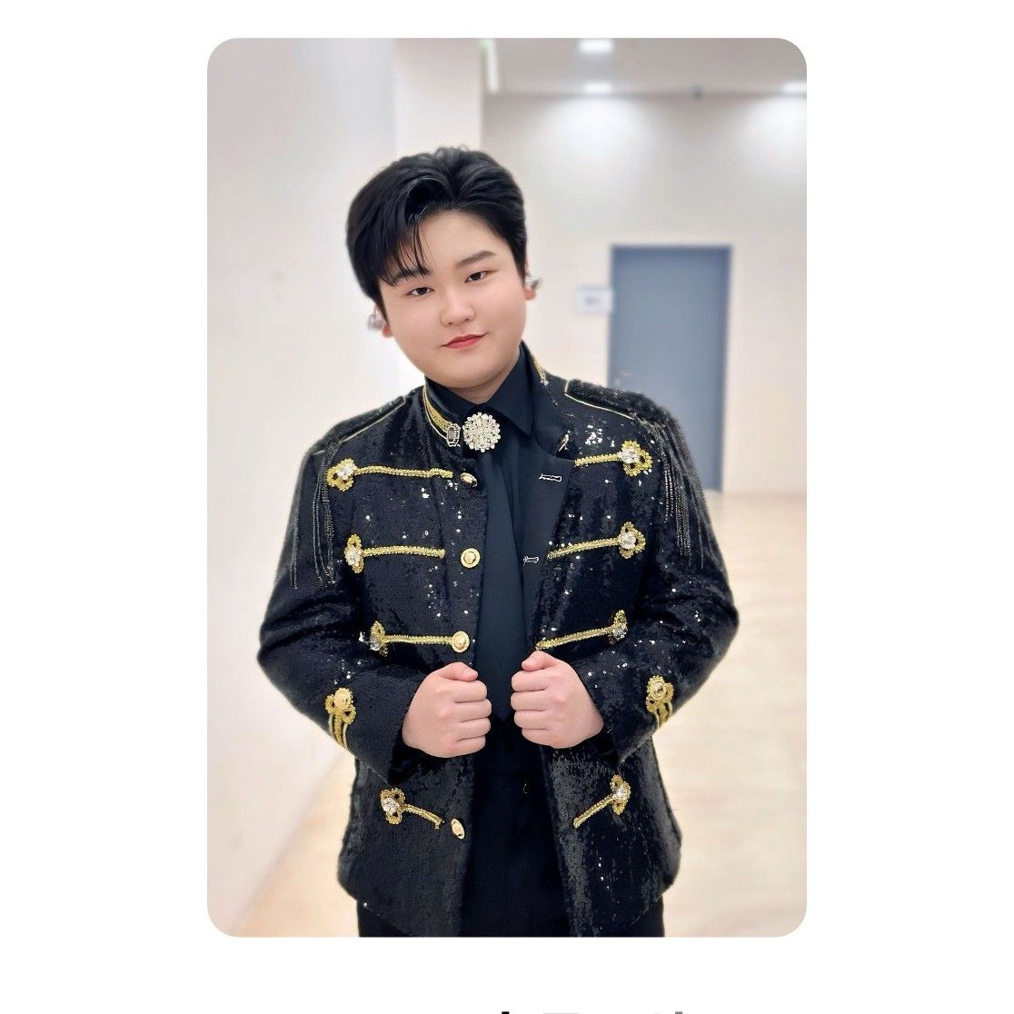 A moment captured by a fan of Park Sungon