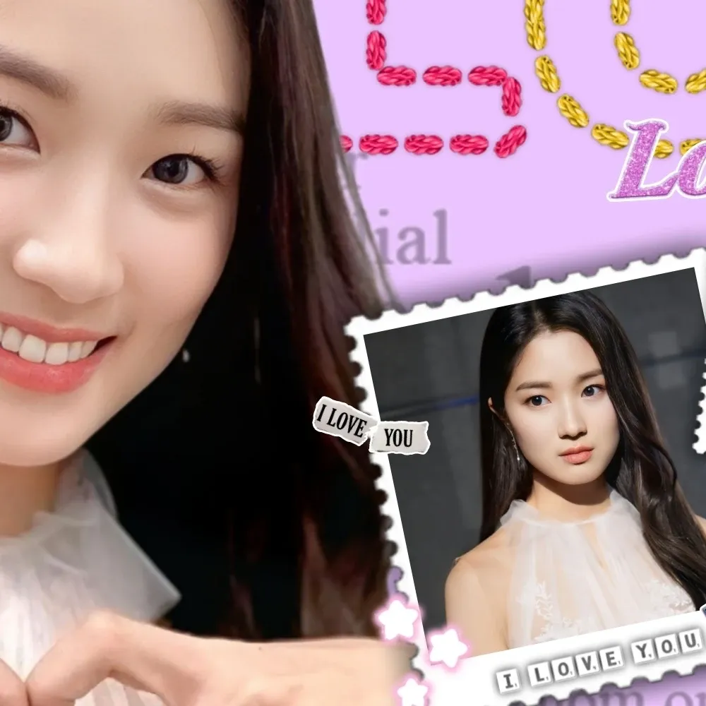 Behind-the-scenes cut of Kim Hyeyoon