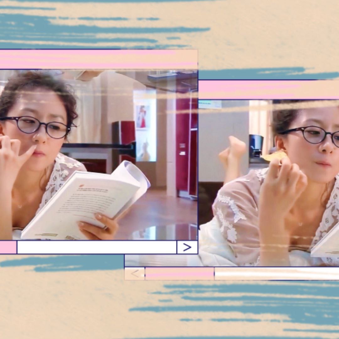 Behind-the-scenes cut of Kim Heeae