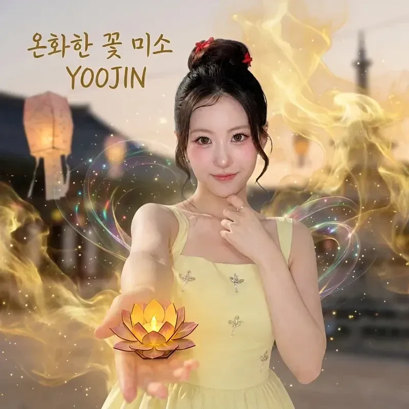 Momen yang diabadikan oleh penggemar Oh Yujin