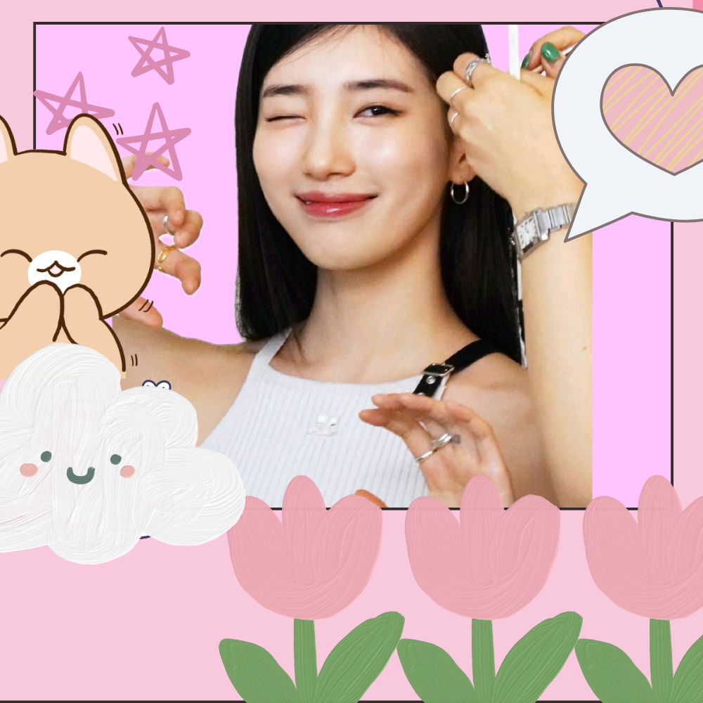 A moment captured by a fan of Bae Suzy