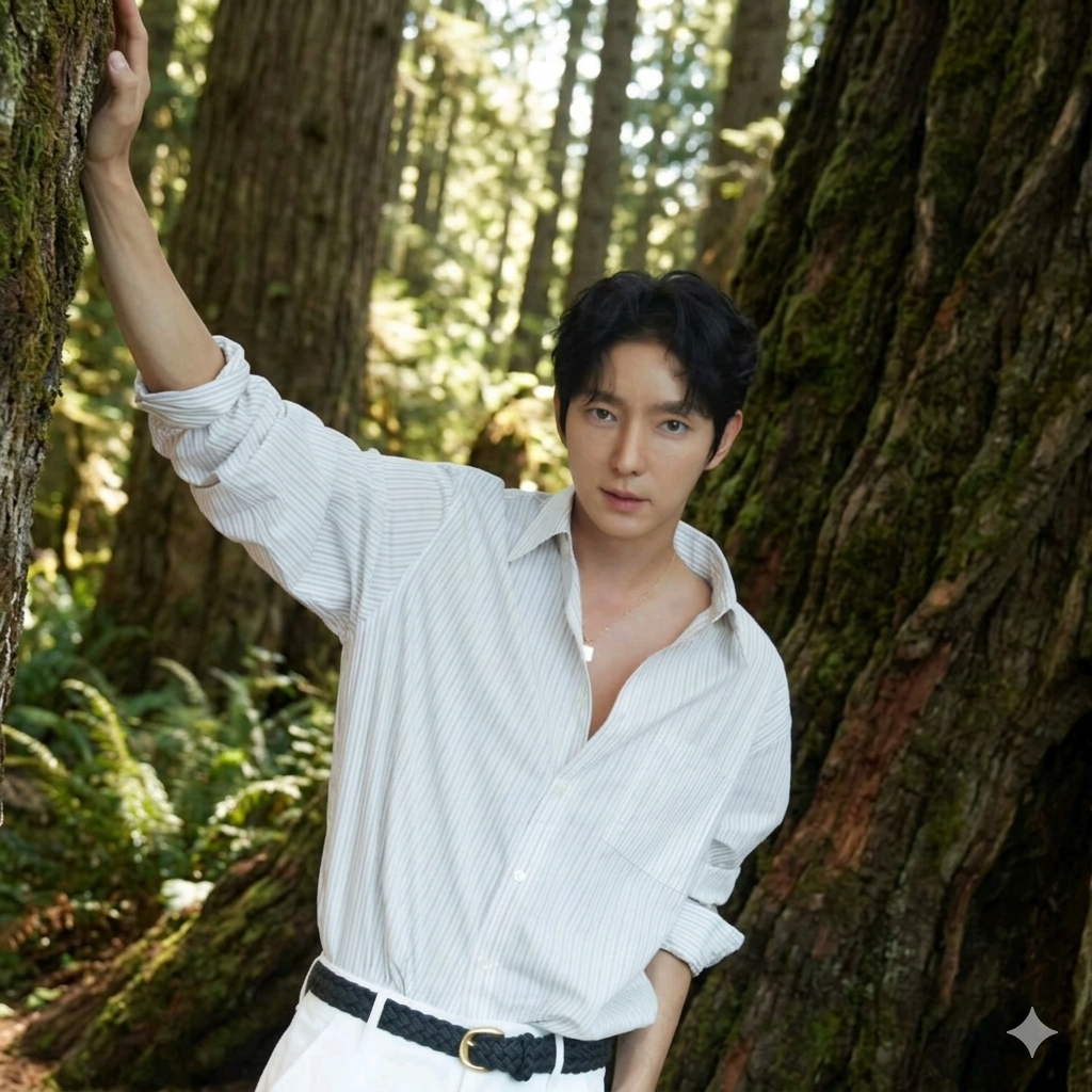 Behind-the-scenes cut of Lee Joongi